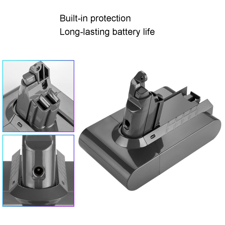 For Dyson V6 Series Handheld Vacuum Cleaner Battery Sweeper Spare Battery, Capacity: 3.5Ah - Dyson Accessories by buy2fix | Online Shopping UK | buy2fix