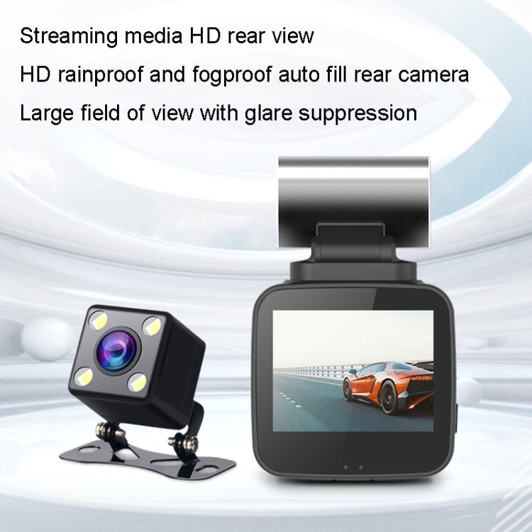 Anytek Q2M 2K Hidden HD Night Vision Dual Lens Driving Recorder - Car DVRs by Anytek | Online Shopping UK | buy2fix