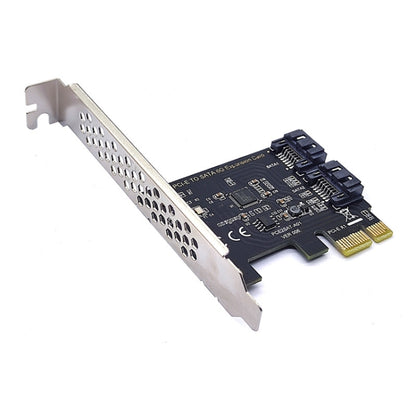 PCE2SAT-A01 PCI-E 1X To SATA3.0 Expansion Card 6 Gbps Transfer Card - Add-on Cards by buy2fix | Online Shopping UK | buy2fix