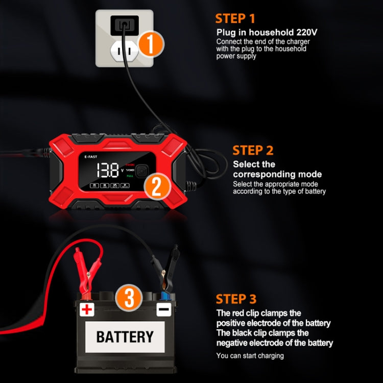 E-FAST 12V Motorcycle Car Battery Emergency Start Charger(JPN Plug) - Power Bank by E-FAST | Online Shopping UK | buy2fix