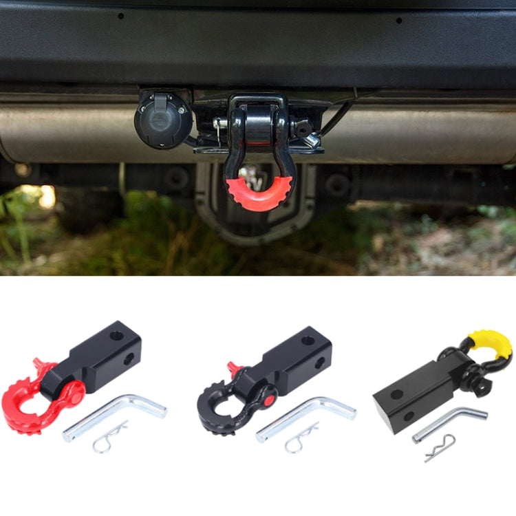 Solid Trailer Arm Off-Road Vehicle Rear Bumper Modified Traction Connector, Color: Black Yellow - Towing Bars by buy2fix | Online Shopping UK | buy2fix