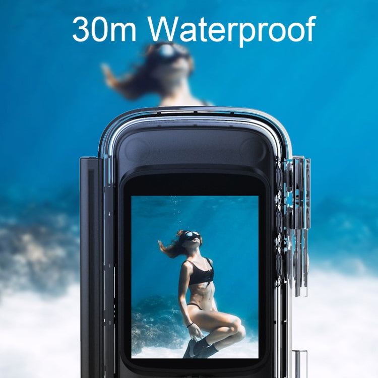 4K HD Touch Dual LCD Screen Handheld Sports Waterproof Camera Outdoor Anti-Shake Diving Camera(DLK-880Q) - Other Camera by buy2fix | Online Shopping UK | buy2fix