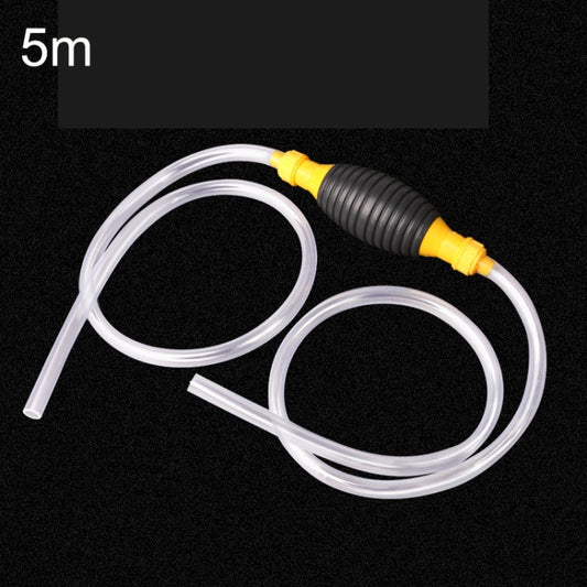 5m Car Motorcycle Oil Barrel Manual Oil Pump Self-Priming Large Flow Oil Suction - oil tank tubes & oil pumps by buy2fix | Online Shopping UK | buy2fix