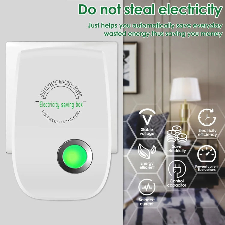 Smart Home Energy Saver Portable Safety Power Saving Box, Specification: UK Plug -  by buy2fix | Online Shopping UK | buy2fix