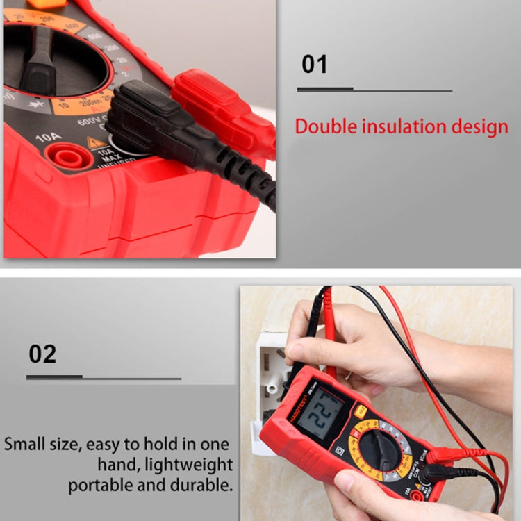 HT108L 600V 10A LCD Digital Multimeter DC Voltage Diode Frequency Multitester Current Tester - Digital Multimeter by buy2fix | Online Shopping UK | buy2fix