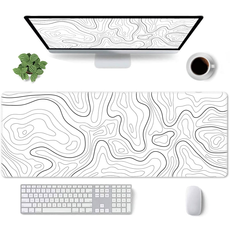 Large Abstract Mouse Pad Gamer Office Computer Desk Mat, Size: 300 x 700 x 2mm(Abstract Fluid 23) - Mouse Pads by buy2fix | Online Shopping UK | buy2fix