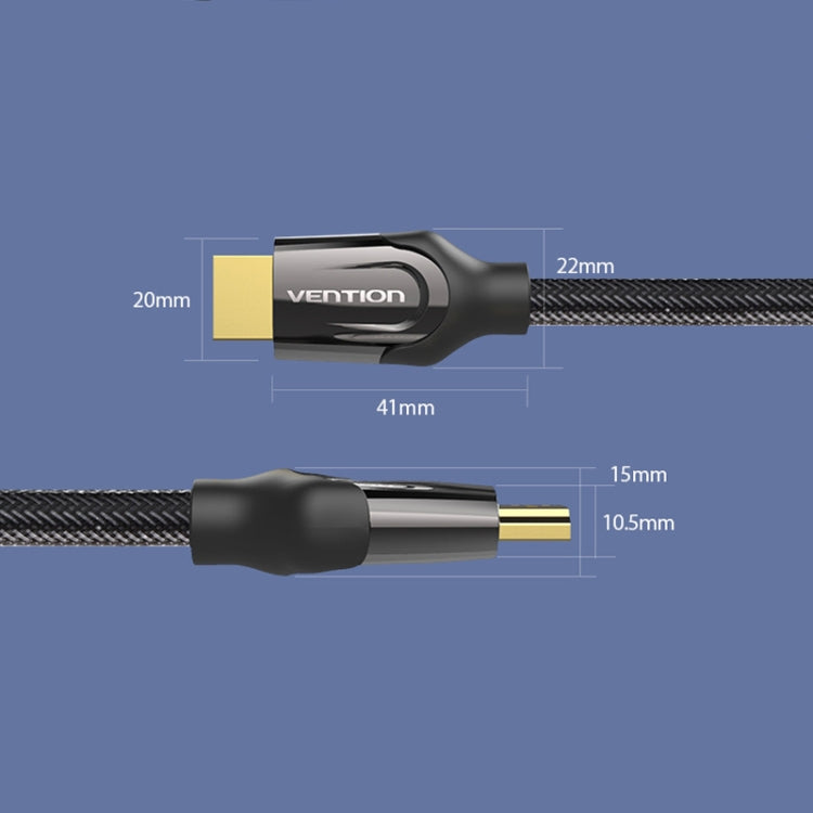 10m VenTion HDMI Round Cable Computer Monitor Signal Transmission Cable - Cable by VenTion | Online Shopping UK | buy2fix