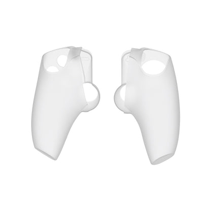 For PS5 PlayStation Portal Game Console DOBE Split Silicone Protective Case(White) - Cases by DOBE | Online Shopping UK | buy2fix