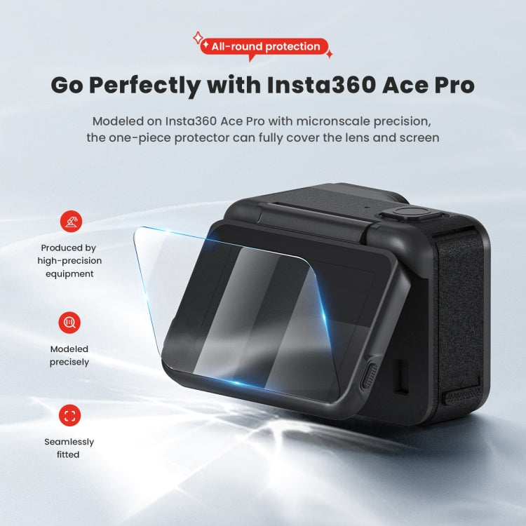 For Insta360 Ace Pro aMagisn Tempered Protective Film Sports Camera Accessories, Specification: 2sets - Protective Film & Stickers by aMagisn | Online Shopping UK | buy2fix