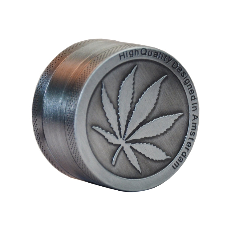 2 PCS Weed Grinder Metal Stainless Steel Maple leaf Type Herbal Herb Tobacco Grinder, Size:30MM 3 laryers - Home & Garden by buy2fix | Online Shopping UK | buy2fix