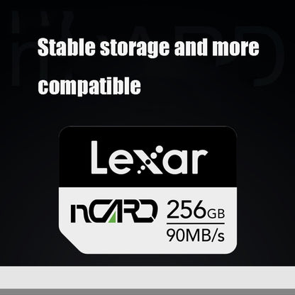 Lexar nCARD 256GB Memory Card Mobile Phone Expansion NM Card - Micro SD Card by Lexar | Online Shopping UK | buy2fix