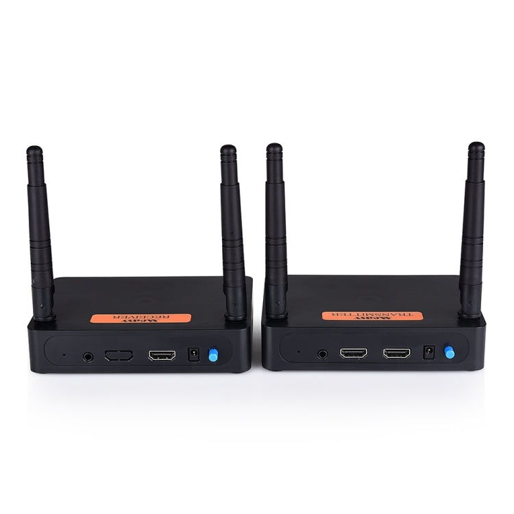 Measy FHD676 Full HD 1080P 3D 5-5.8GHz Wireless HDMI Transmitter (Transmitter + Receiver) Transmission Distance: 200m, Specifications:US Plug - Set Top Box & Accessories by Measy | Online Shopping UK | buy2fix