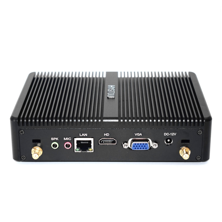 HYSTOU H2 Windows / Linux System Mini PC, Intel Core I5-7267U Dual Core Four Threads up to 3.50GHz, Support mSATA 3.0, 4GB RAM DDR3 + 256GB SSD (Black) - Computer & Networking by HYSTOU | Online Shopping UK | buy2fix