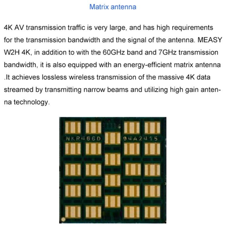 Measy W2H 60GHz 1080P Ultra HD Wireless Transmission Kit, Transmission Distance: 30m, EU Plug - Consumer Electronics by Measy | Online Shopping UK | buy2fix